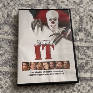Stephen Kings "IT" Clown DVD Mini TV Series Movie 1990